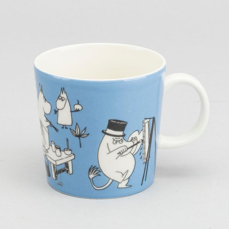 A Moomin Characters porcelain mug, Arabia, Finland, 1990-96.