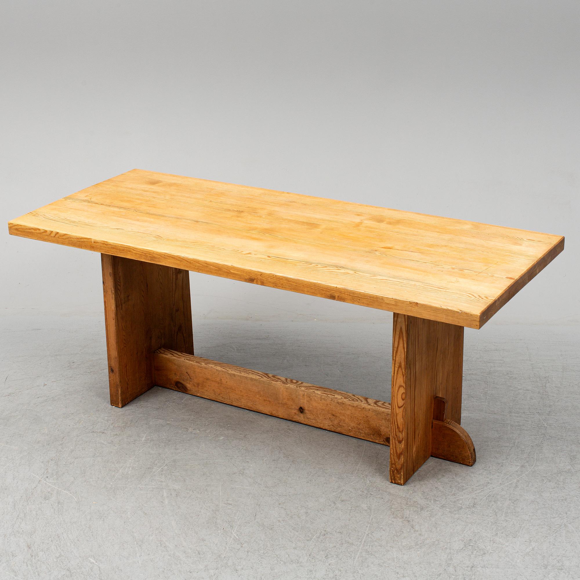 AXEL EINAR HJORTH, a 'Lovö' table, 1930's.