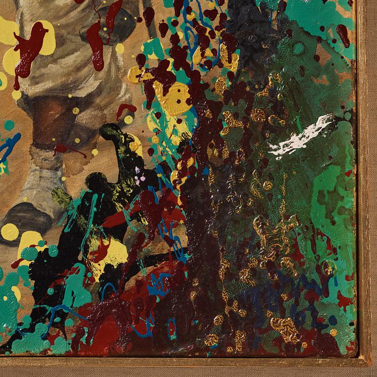 Asger Jorn, "Hero au dos".