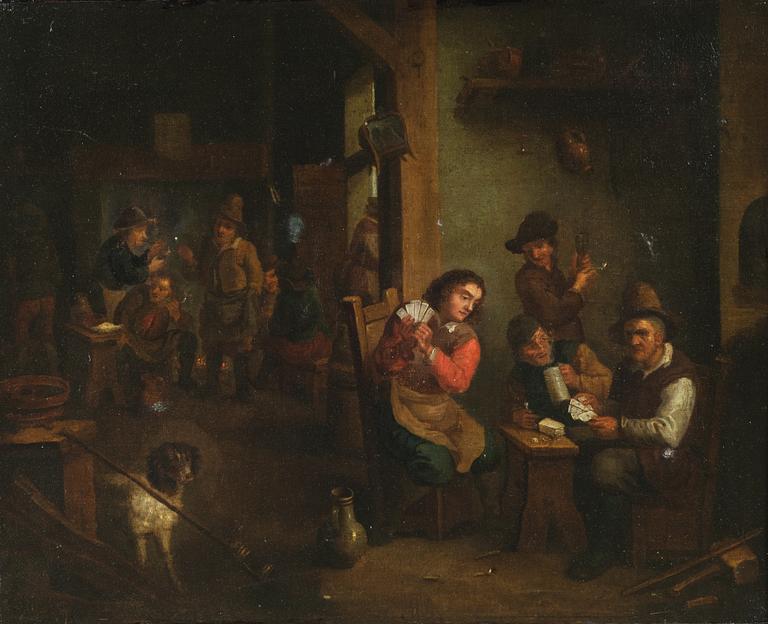 Thomas van Apshoven, follower of, The Inn Scene with a Card-Playing Company.