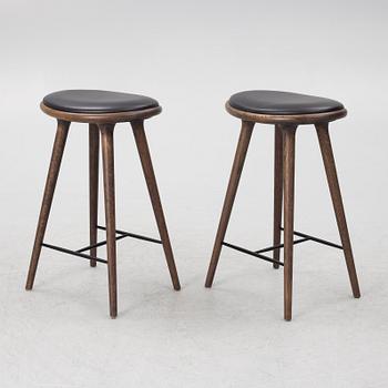 Space Copenhagen, barpallar, 4 st, "High Stool", Mater.