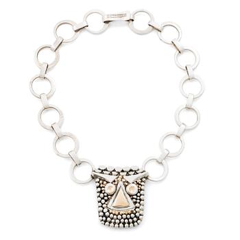 647. Sven-Erik Högberg, collier, sterlingsilver, Göteborg 1961.