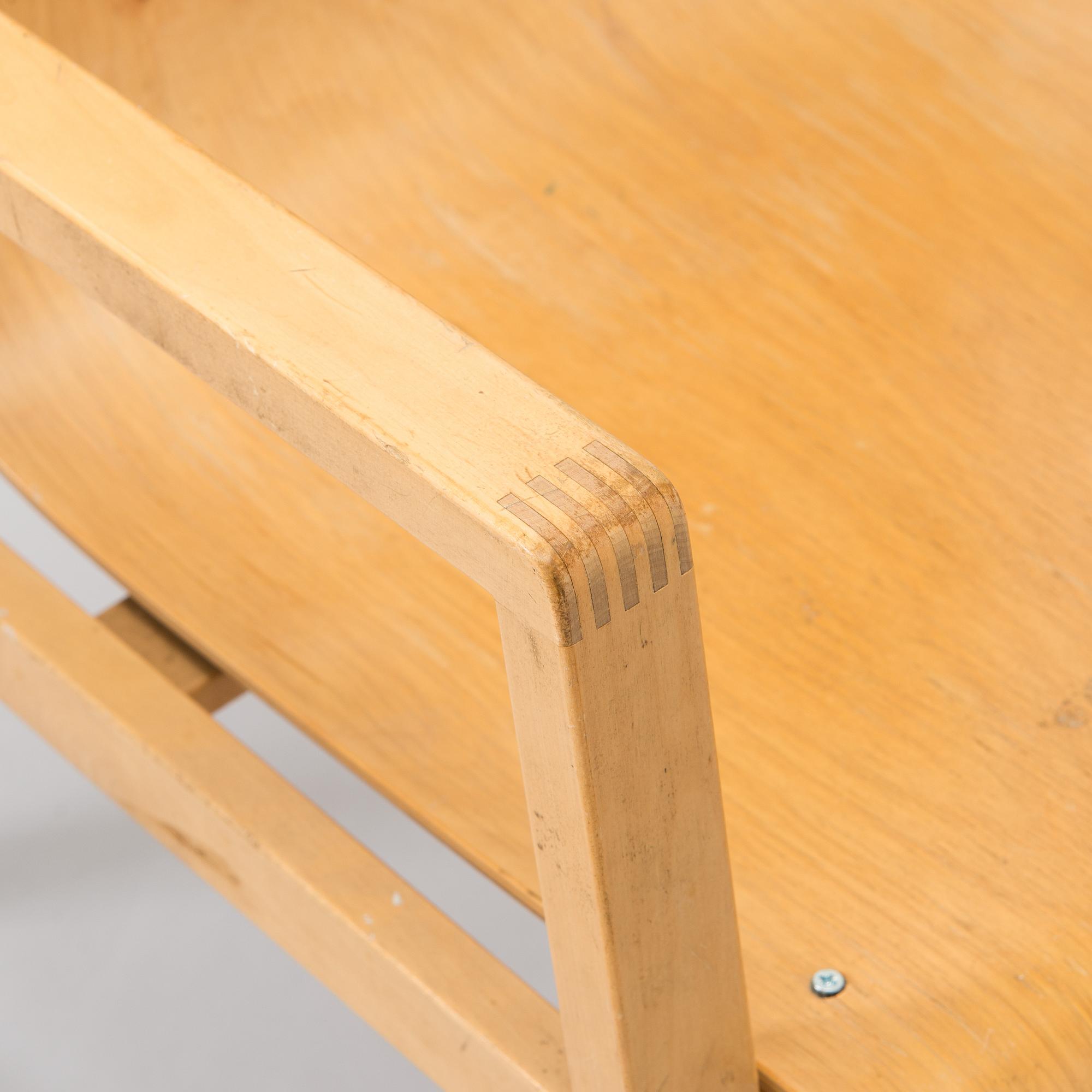 Alvar Aalto, A pair of 1970s armchairs model 403 for Artek.