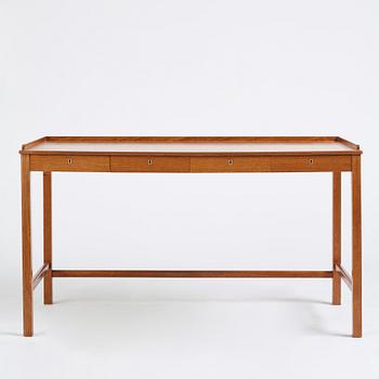 Josef Frank, a mahogany desk, Svenskt Tenn, a version of model 2115, Sweden 1950s.