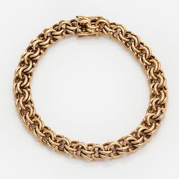 A 14K gold bracelet, Westerback Helsinki 1960.