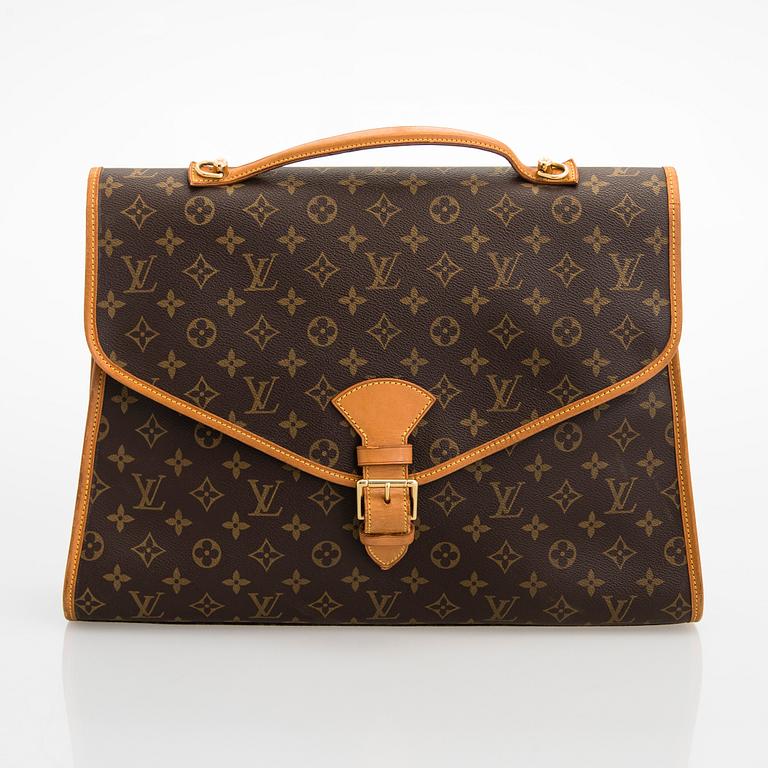 Louis Vuitton, A Monogram Canvas 'Bel Air' briefcase/ bag.