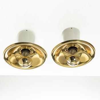 Josef Frank, two ceiling lamps, model 2162, Svenskt Tenn.