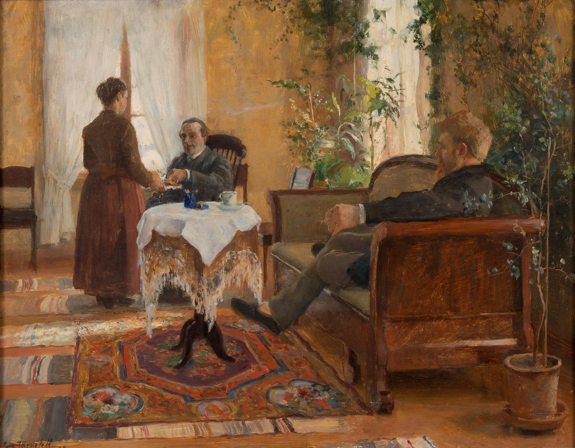 Eero Järnefelt, Interiör.