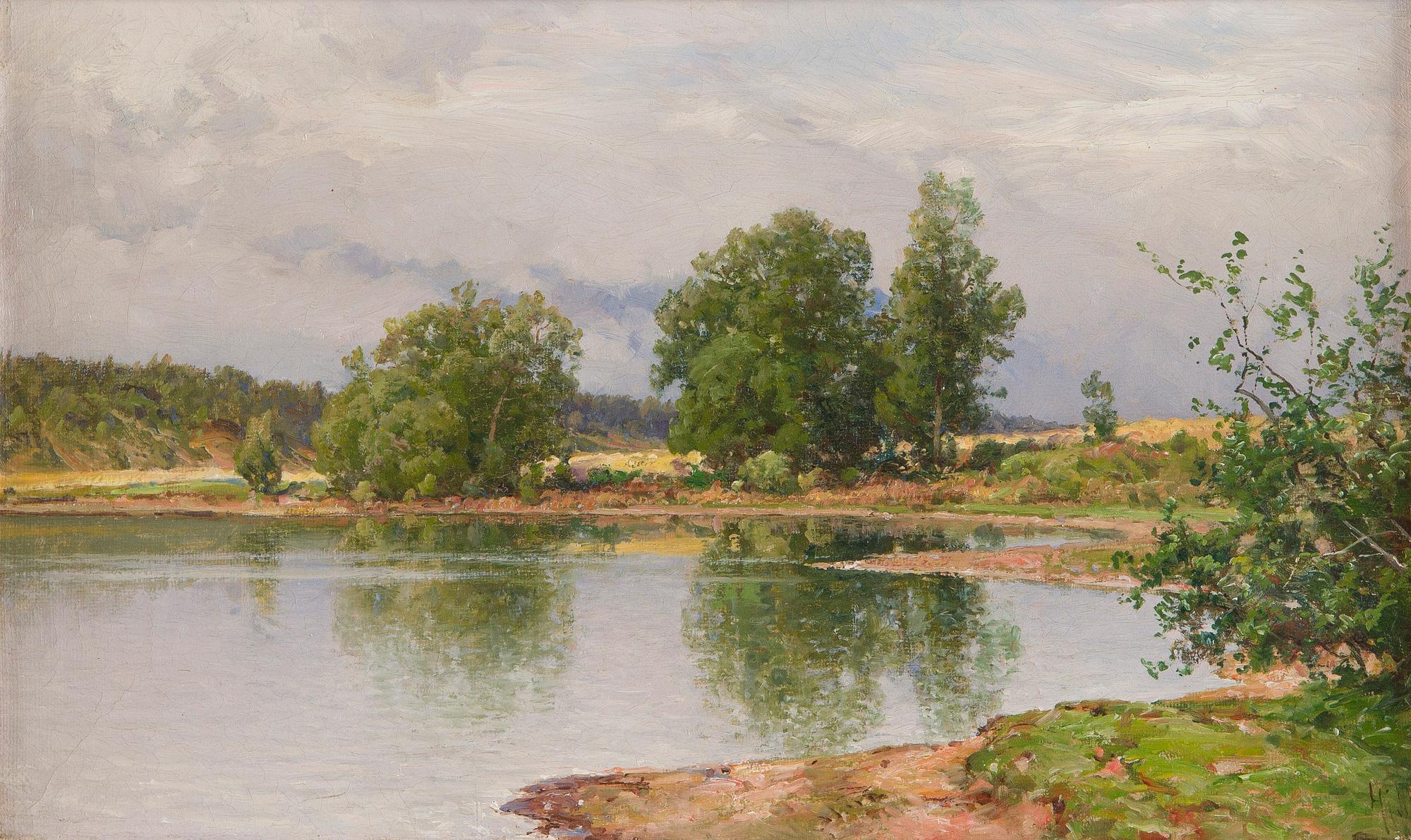 Hjalmar Munsterhjelm, Kesäinen lahti.