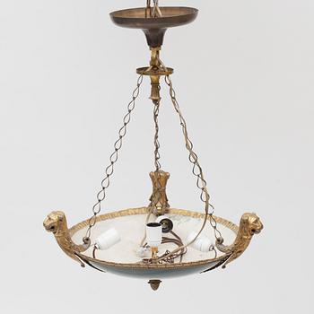 TAKAMPEL, empirestil, 1900-talets början. Höjd ca 65 cm.