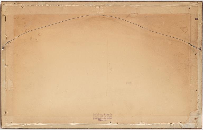 UNKNOWN ARTIST, 19th Century, watercolour, signed and dated.