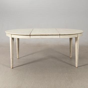 Matbord, Gustaviansk stil, omkring 1900.