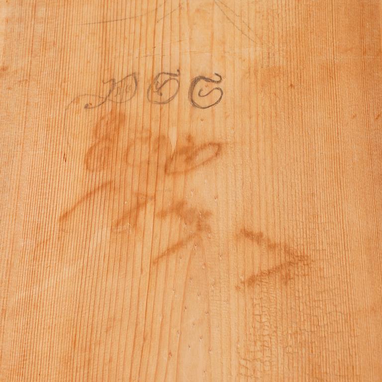 BOCKBORD, allmoge, bär datering 1877.