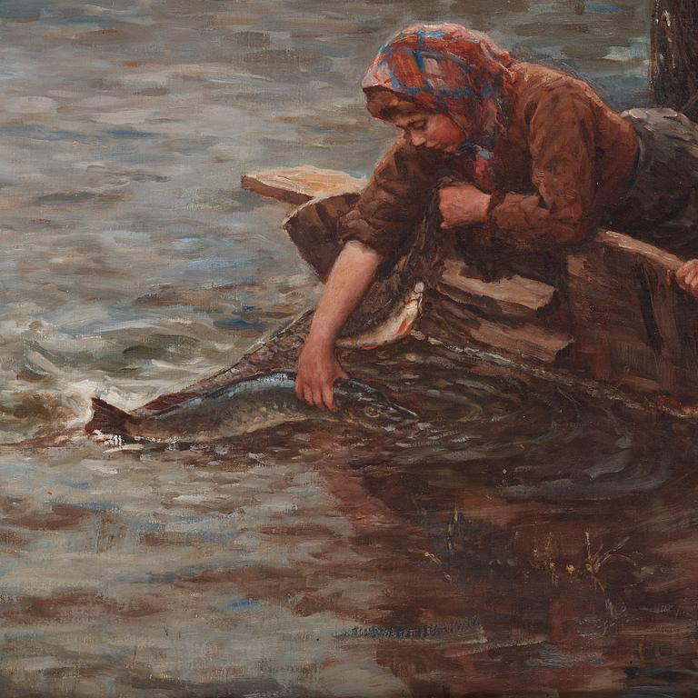 Jahn Ekenaes, Family fishing.