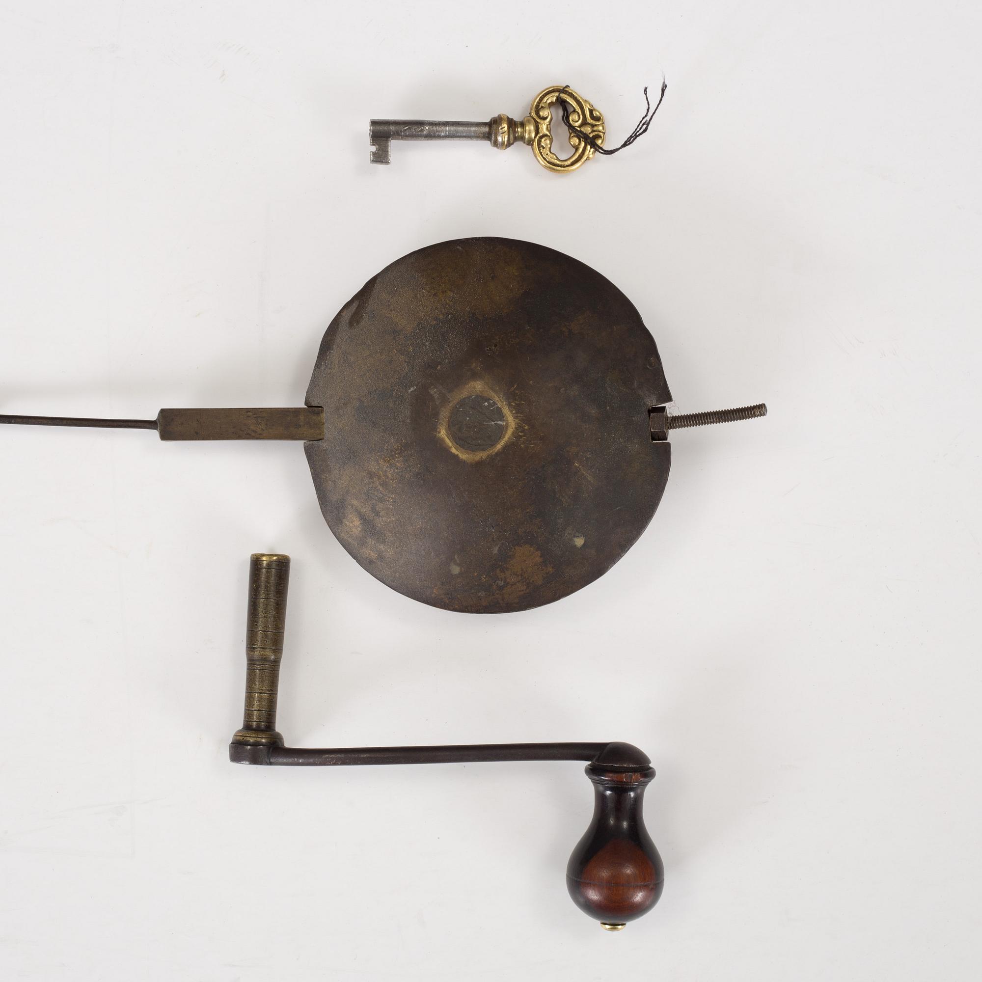 A WALNUT LONGCASE CLOCK, Benjamin Stretch, Bristol, 18th century.