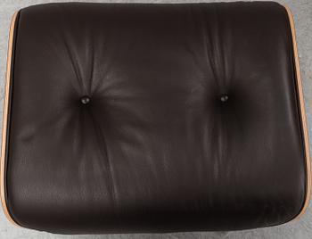 CHARLES & RAY EAMES, a Lounge Chair and Ottoman, Vitra, 2010's.