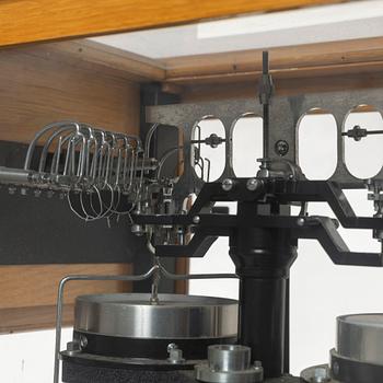 Apoteksvåg, Axel Kistner Stockholm, Galileo Sartorius Milano", 1900-talets första hälft.