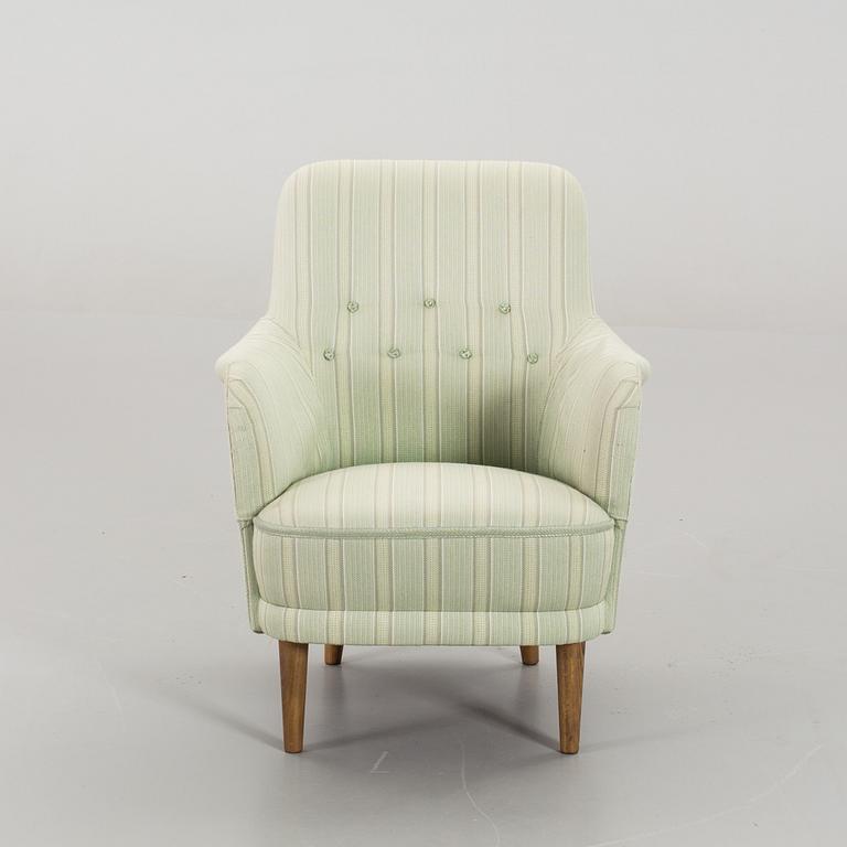 CARL MALMSTEN, a mid 20th century Samsas lounge chair.