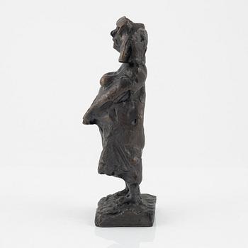 Bror Marklund, sculpture, signed,bronze, height 23 cm.