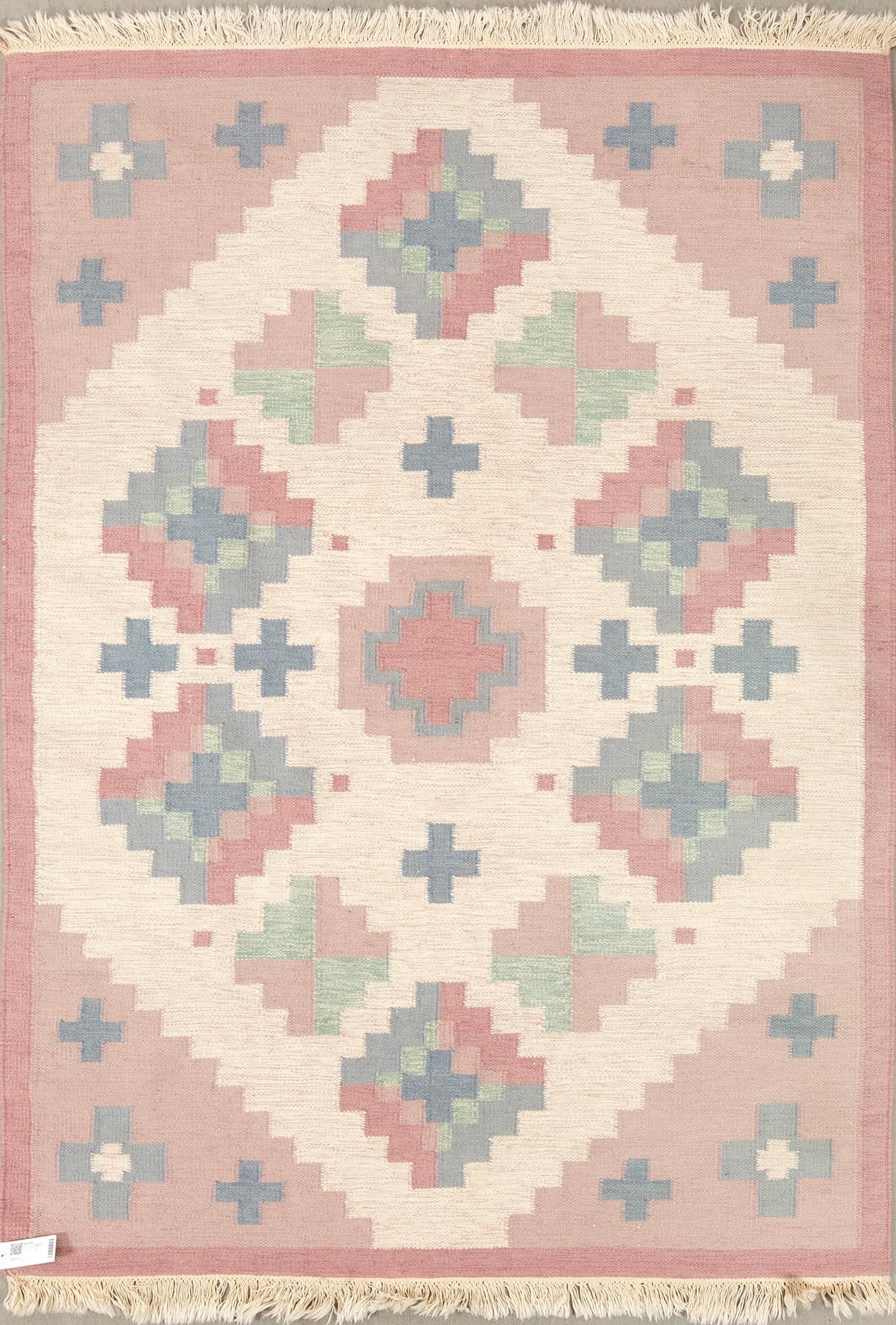 Rug, flat weave, approx. 238x168 cm.