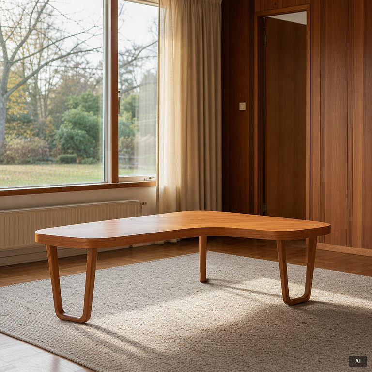 Albert Larsson, Sofbord, "Bumerang", Tibro, 1950/60-tal.