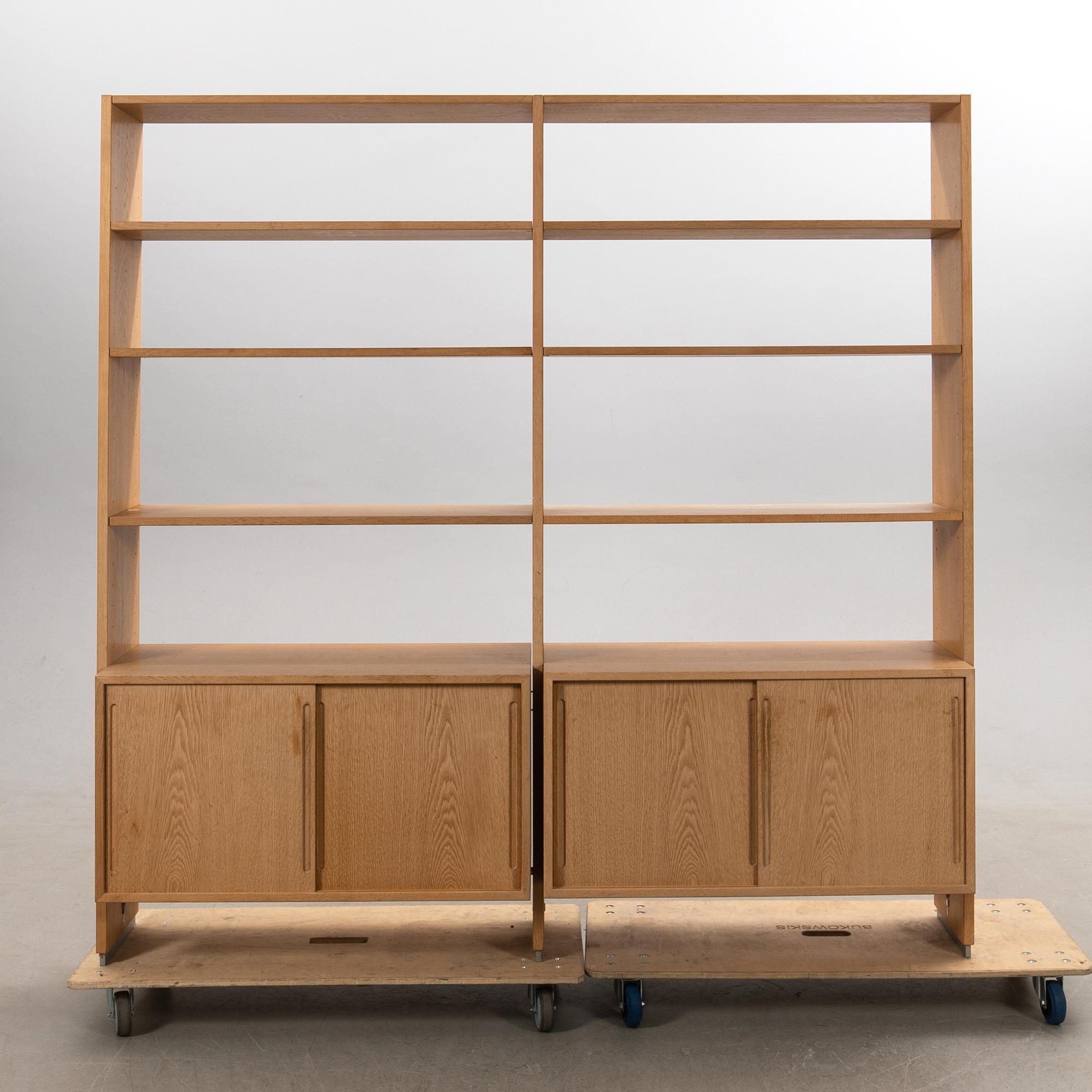 Hans J. Wegner, Bookcase Denmark, later part of the 20th century.