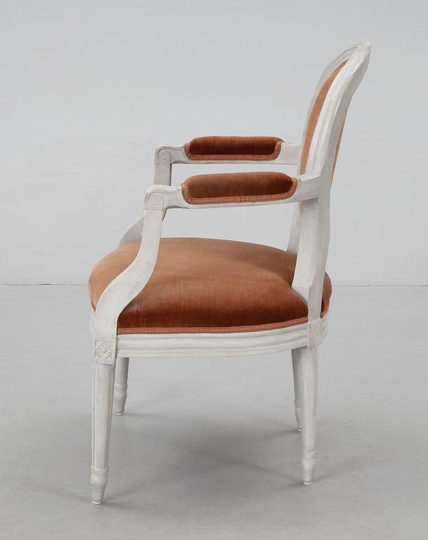 KARMSTOL, gustaviansk provins, sent 1700-tal.