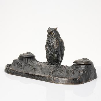 Skrivställ, omkring 1900.