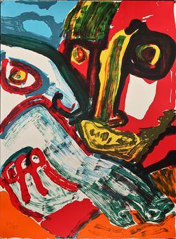 BENGT LINDSTRÖM, färglitografi, 2 st. Sign och numr.