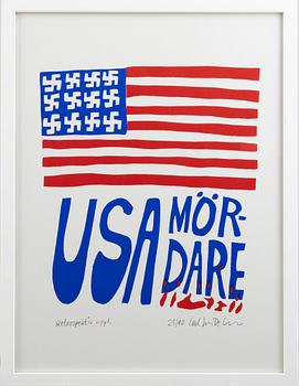 Carl Johan De Geer,  "USA Mördare" Retrospektiv uppl.
