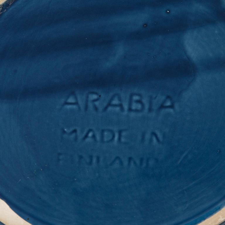 Floor vase, ceramic, Arabia, 20th century.