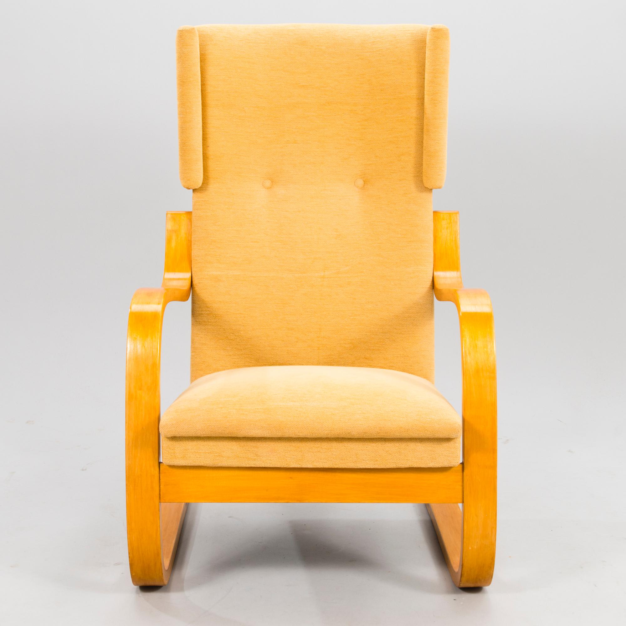 ALVAR AALTO, fåtölj 36/401, Artek 1900-talets mitt.