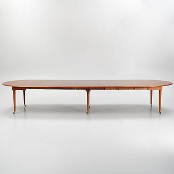 Dining table, Directoire style, "Gala", AB H Westerberg, second half of the 20th century.