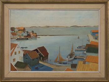 TAGE EKELUND, olja på duk, signerad tage -50.