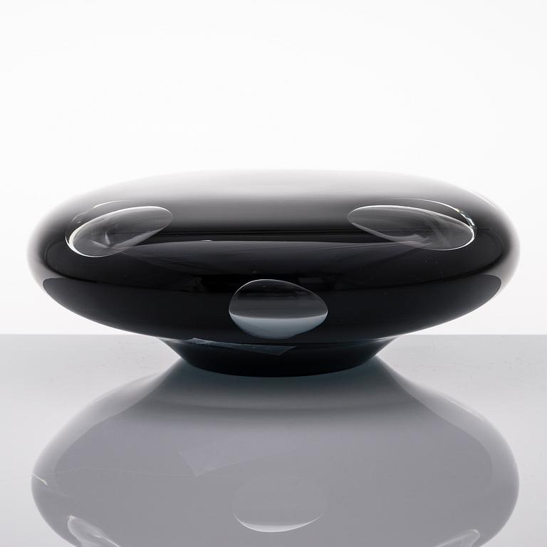 TIMO SARPANEVA, a glass sculpture, signed Timo Sarpaneva, Iittala -84 C.