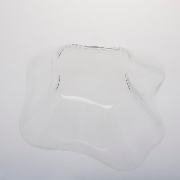 SKÅL, glas, Aalto-kukka, 3023-075, Alvar Aalto, Iittala/Nuutajärvi.