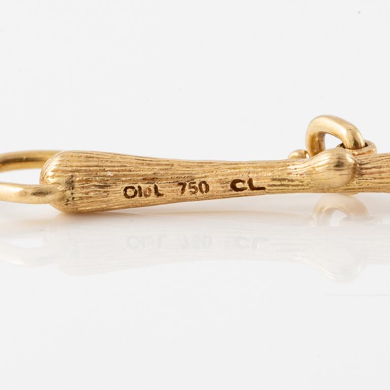 Ole Lynggaard armband 18K guld i tre färger, design Charlotte Lynggaard.