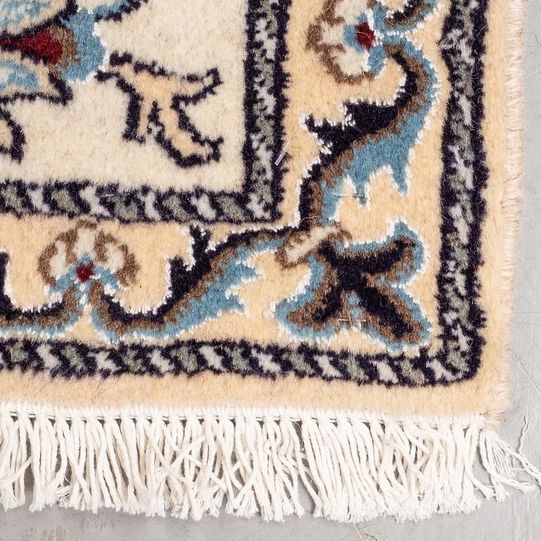 Mattor 2 st, Nain, part silk, ca 90 x 64 cm.