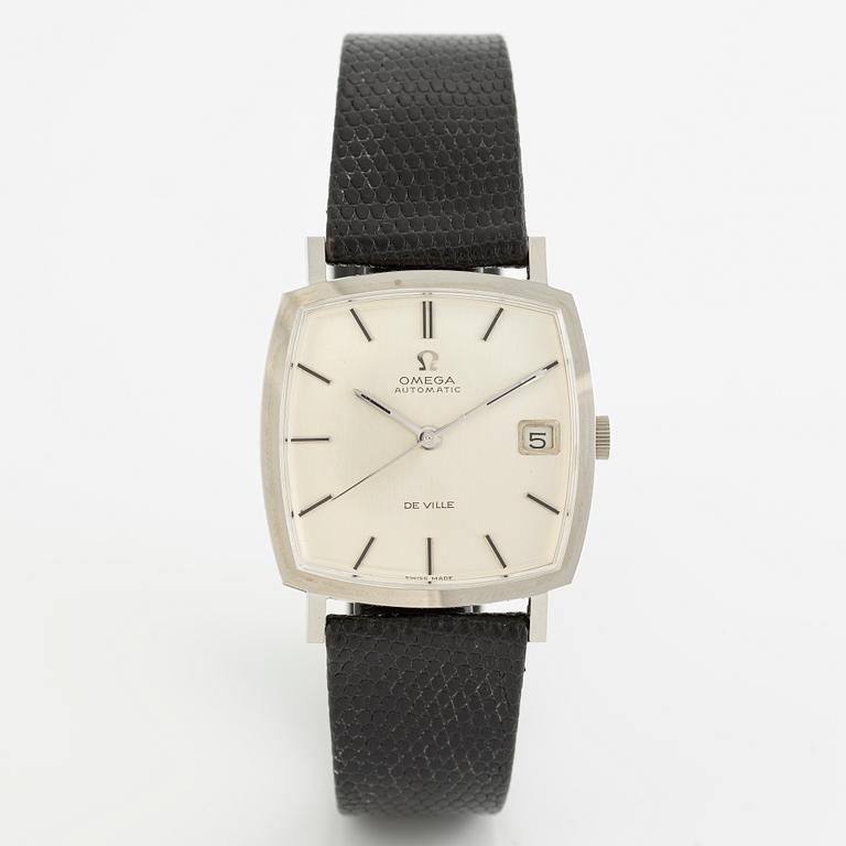 Omega, De Ville, armbandsur, 31,5 x 31,5 (38,5) mm.