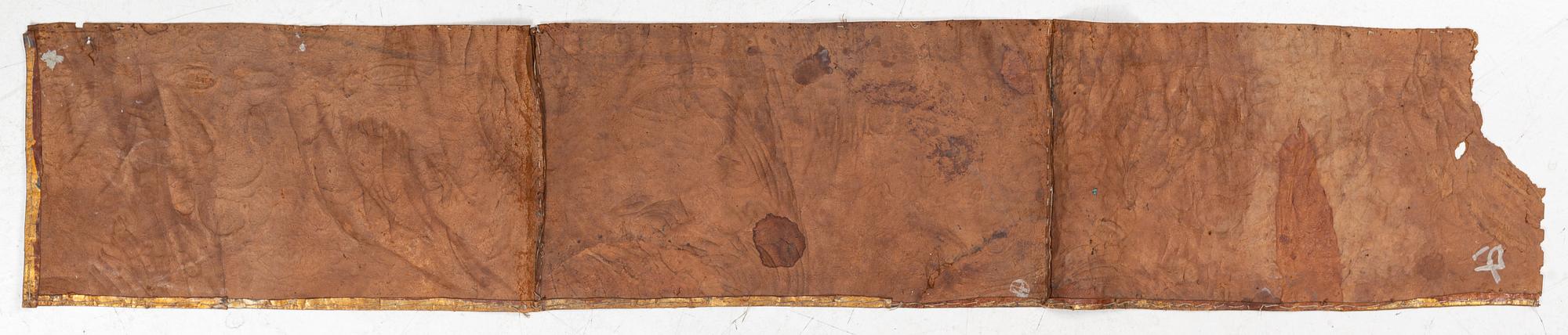 Gyllenlädertapet, omkring år 1700, Barock.