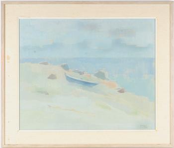 BIRGER STRÅÅT, olja på pannå, sign.