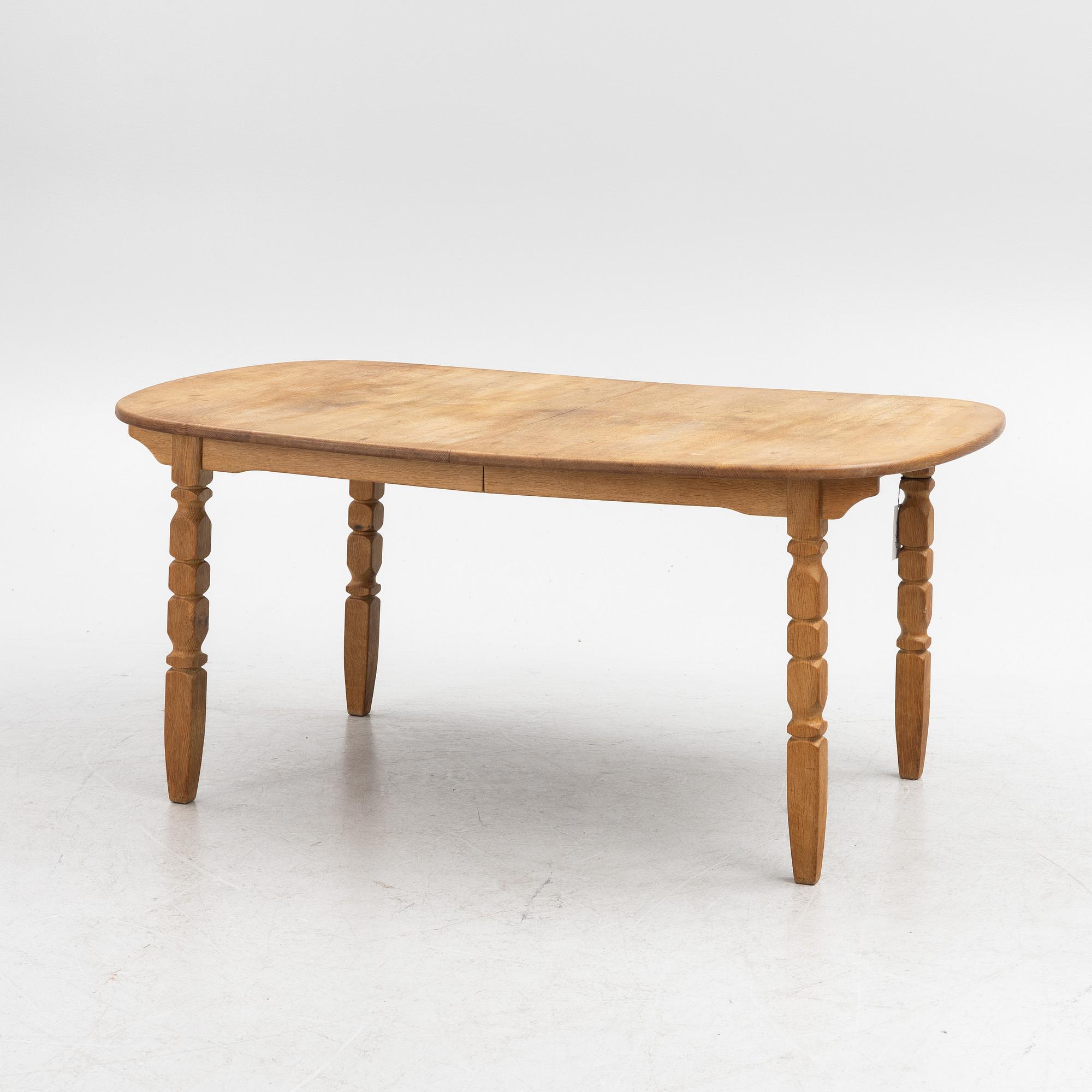 Matbord, C J Rosengaarden, 1960-tal.