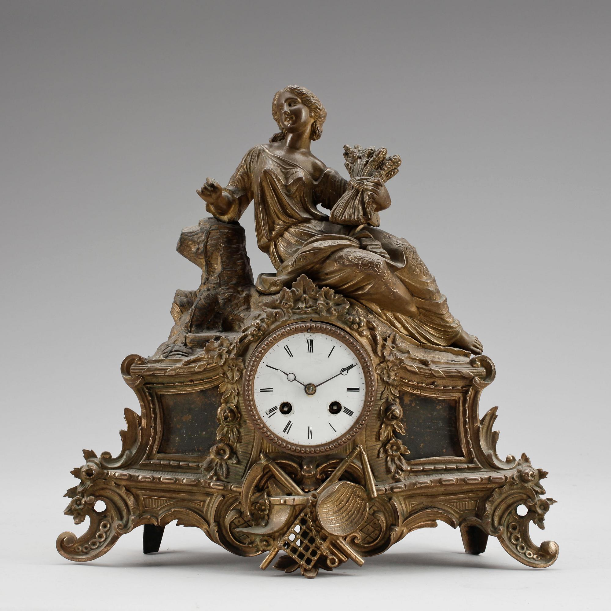 BORDSPENDYL, nyrokoko, 1800-talets slut.