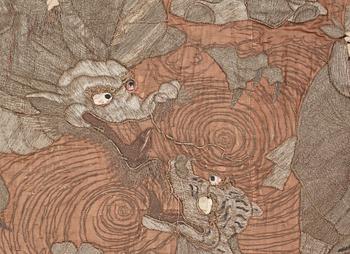 BRODERI, siden, Kina, tidigt 1900-tal.