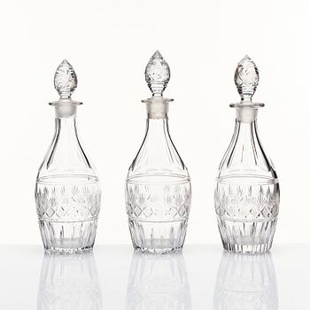 A French Empire cruet-set, early 19th century.