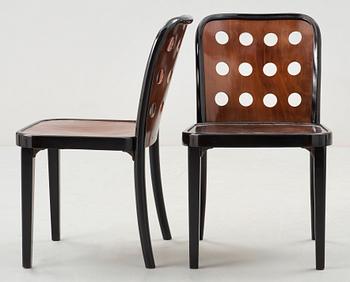 JOSEF HOFFMANN, stolar, 4 st, Thonet efter 1929.
