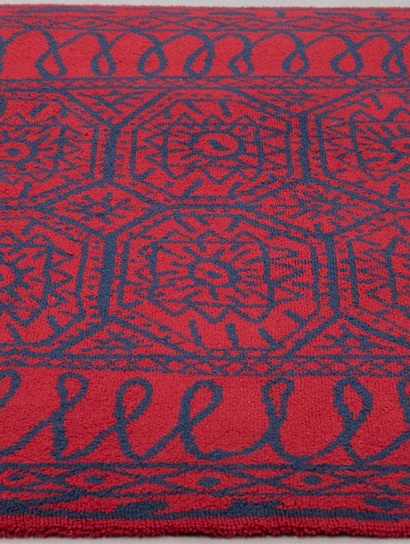 Javier Mariscal, "Estambul", a carpet, Nanimarquina, ca 279,5 x 200 cm, Spain the 1990's, signed Mariscal.