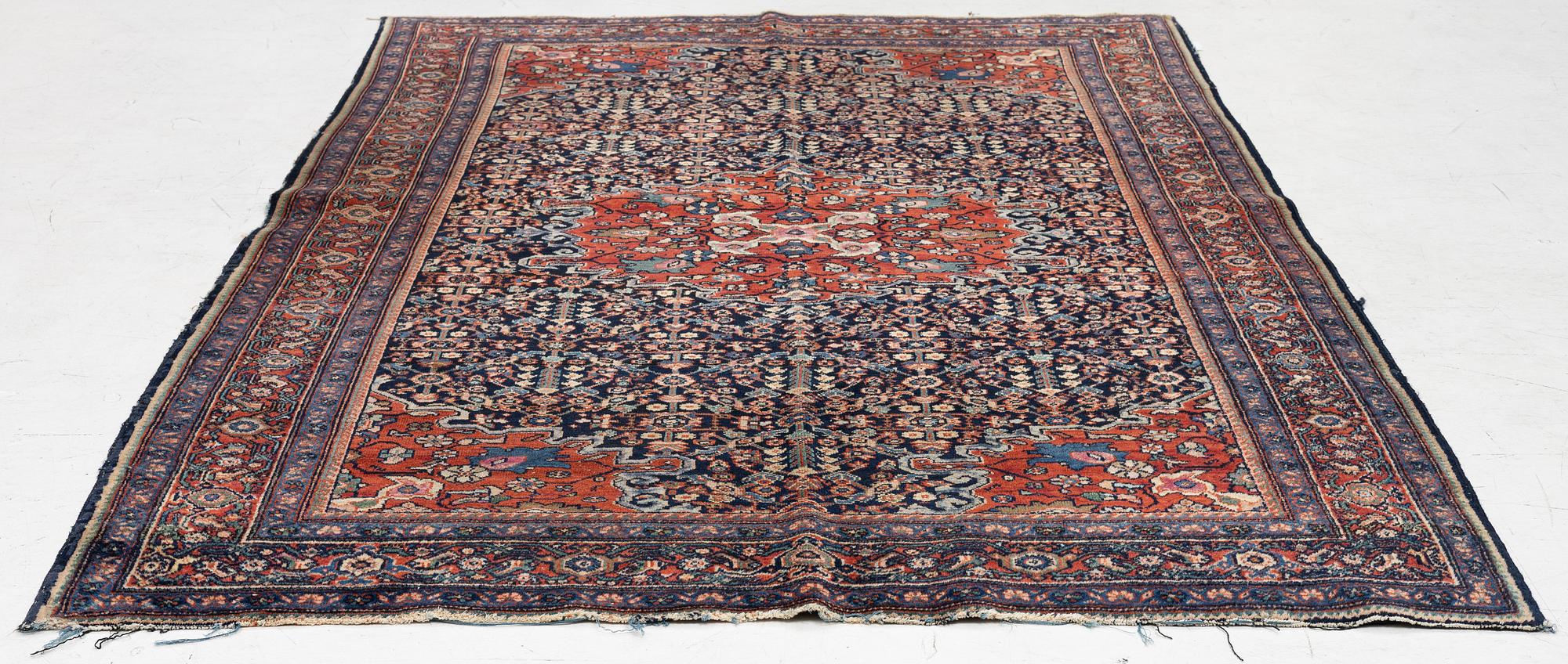A Bidjar rug, West persia, c. 180 x 127.