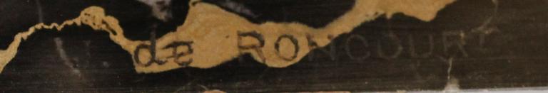 SKULPTUR, patinerad metall, 1900-talets första hälft.