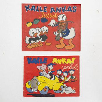 Comic books, 11 items, including “Snow White and the Seven Dwarfs” and “Donald Duck’s Christmas Book”, 1947–1962.